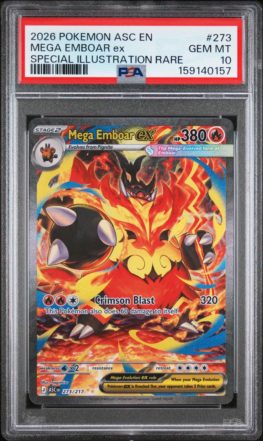 Mega Emboar Ex