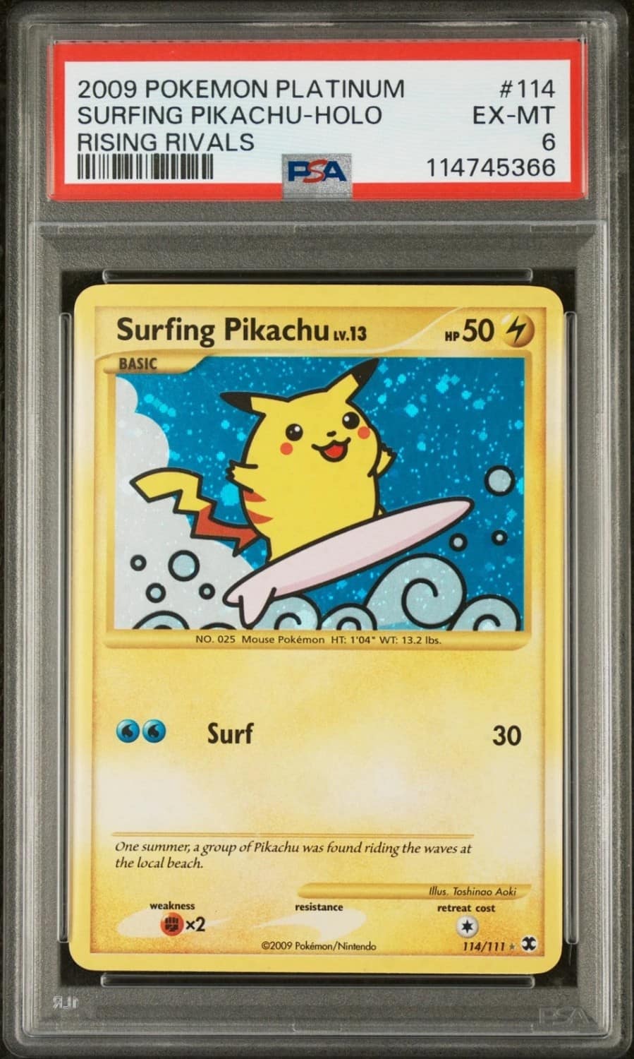 Surfing Pikachu