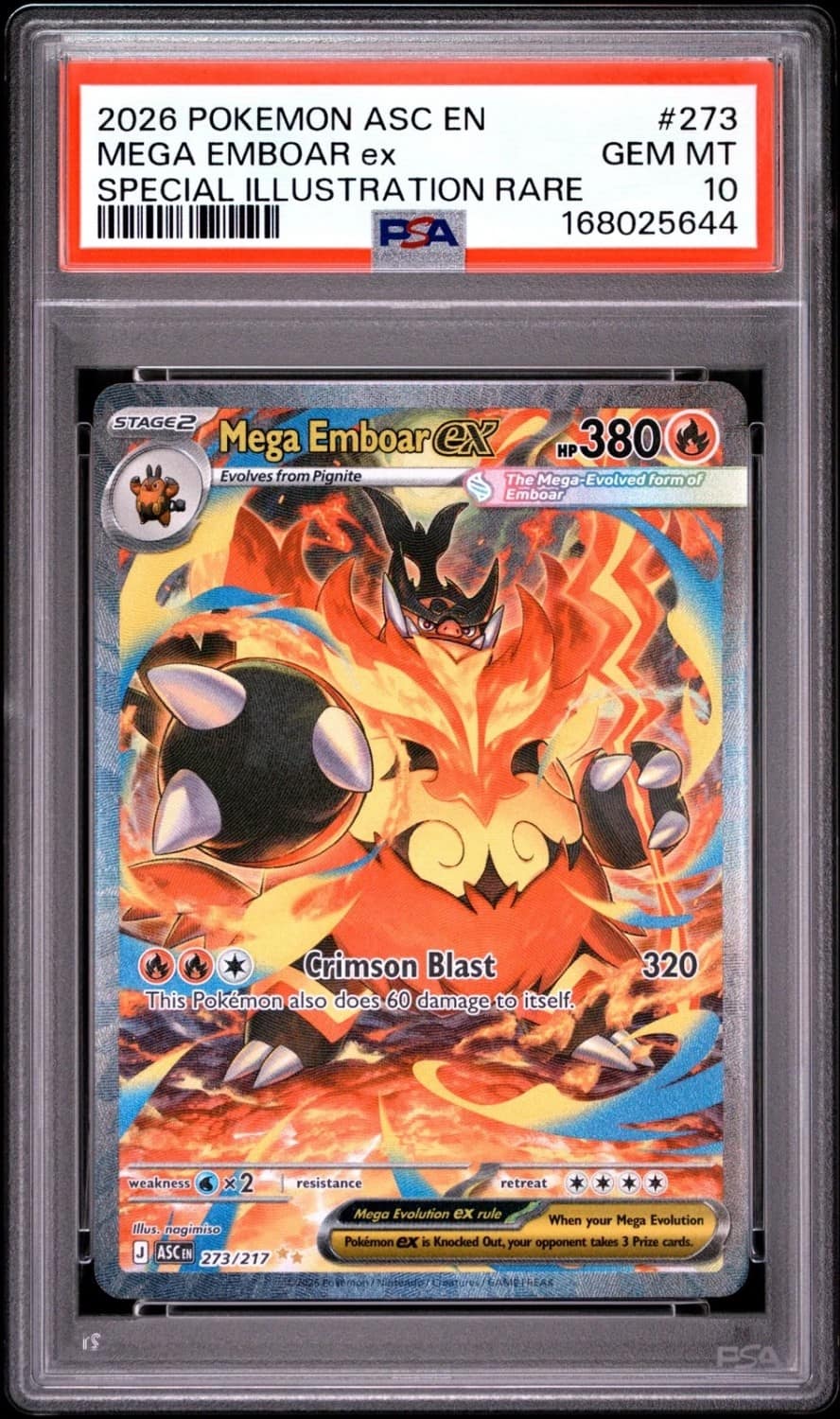 Mega Emboar Ex