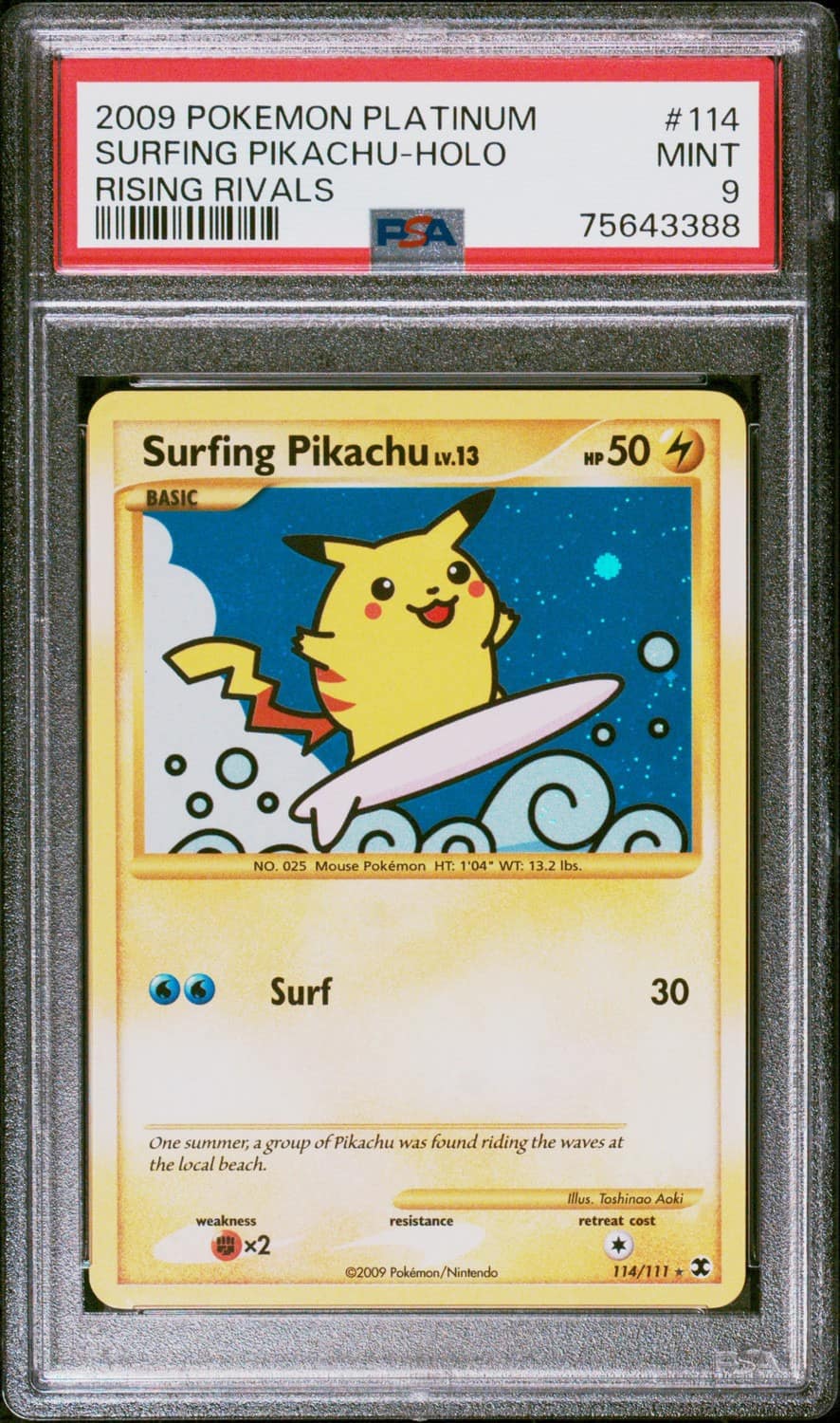 Surfing Pikachu