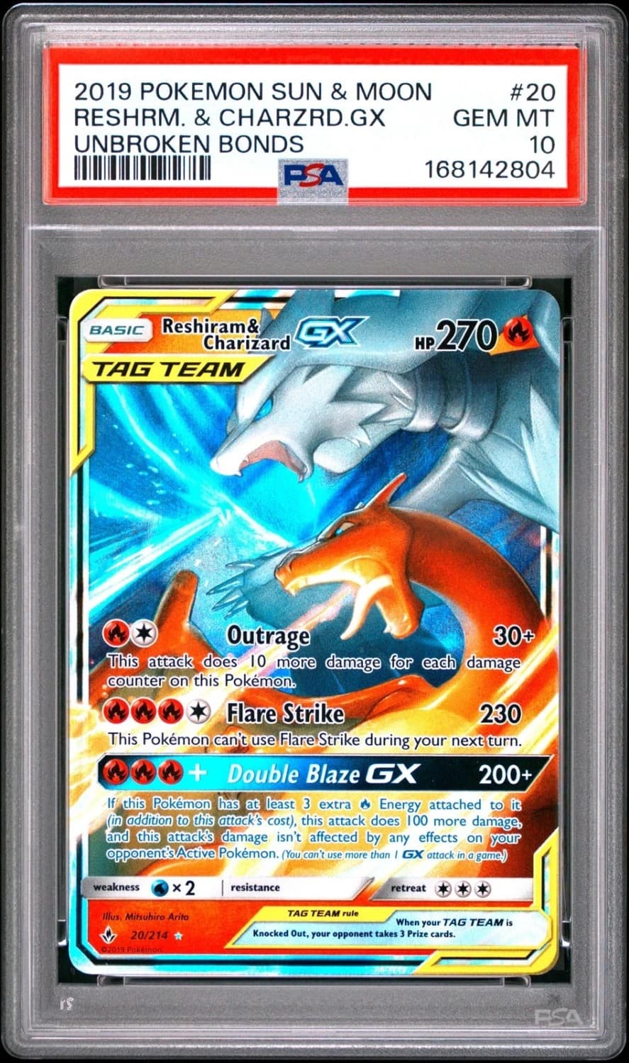 Reshiram & Charizard Gx