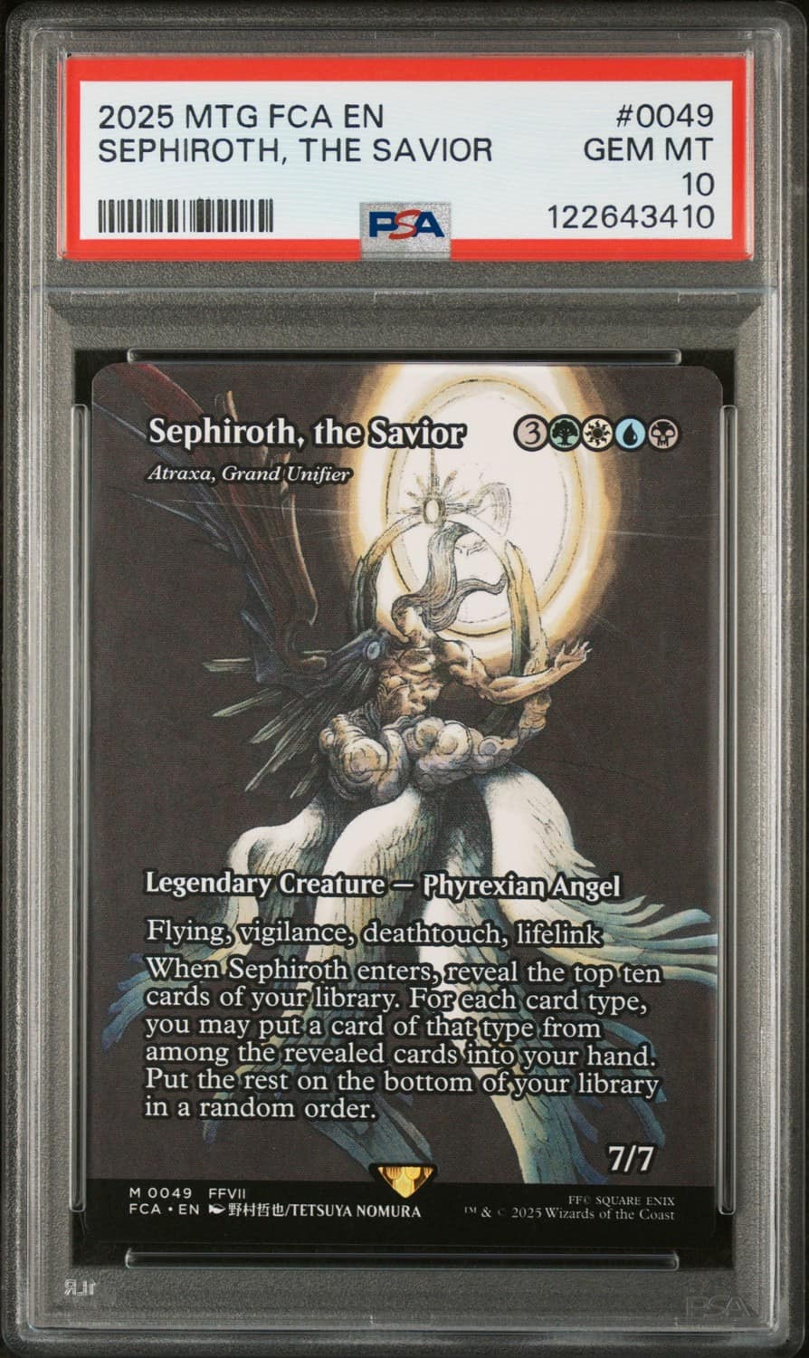 Sephiroth, The Savior