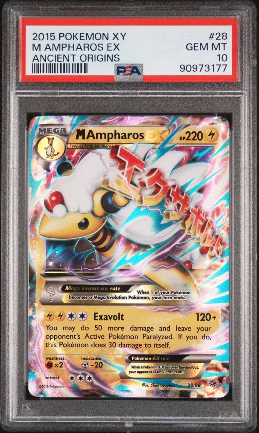 M Ampharos Ex