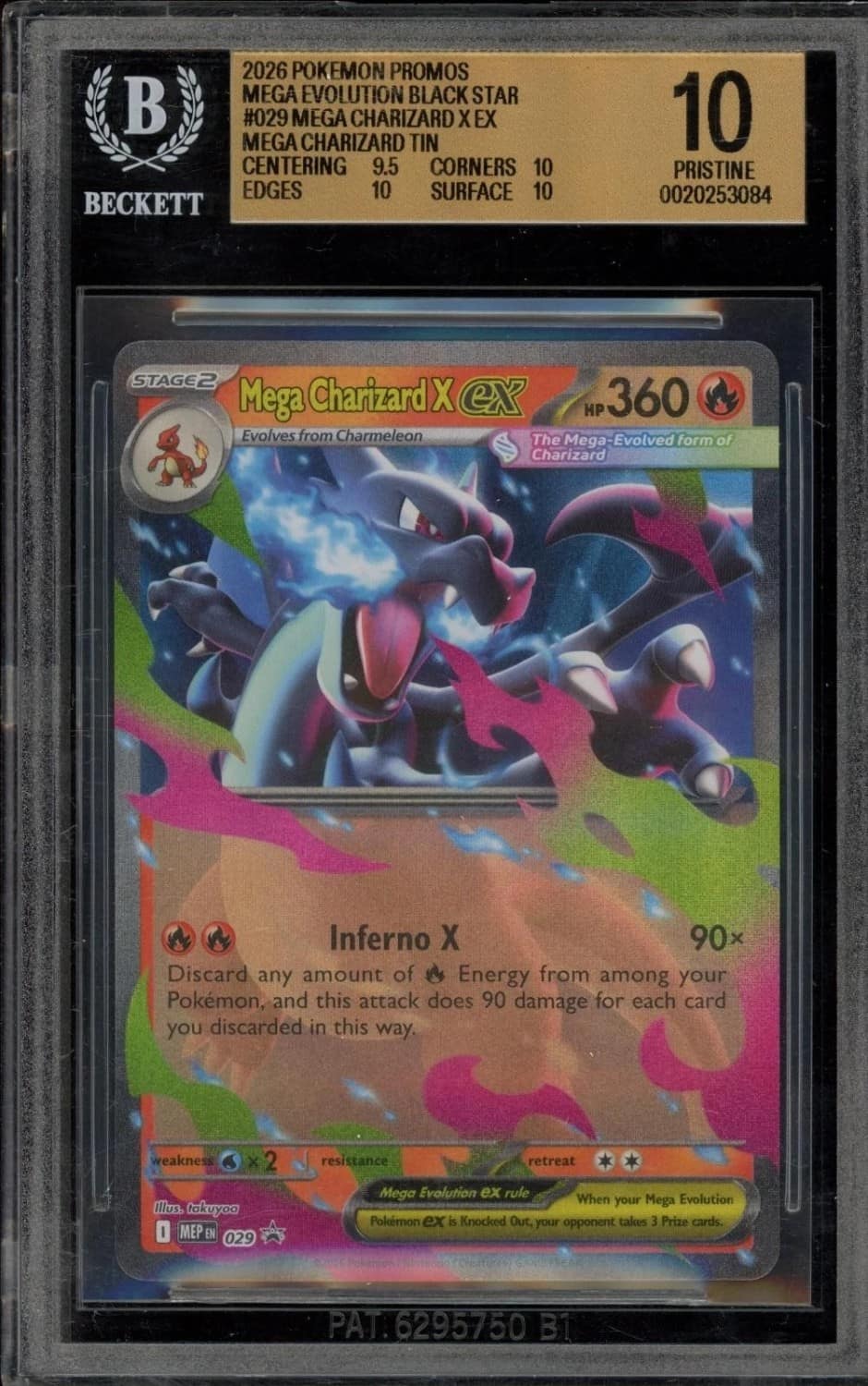 Mega Charizard X Ex