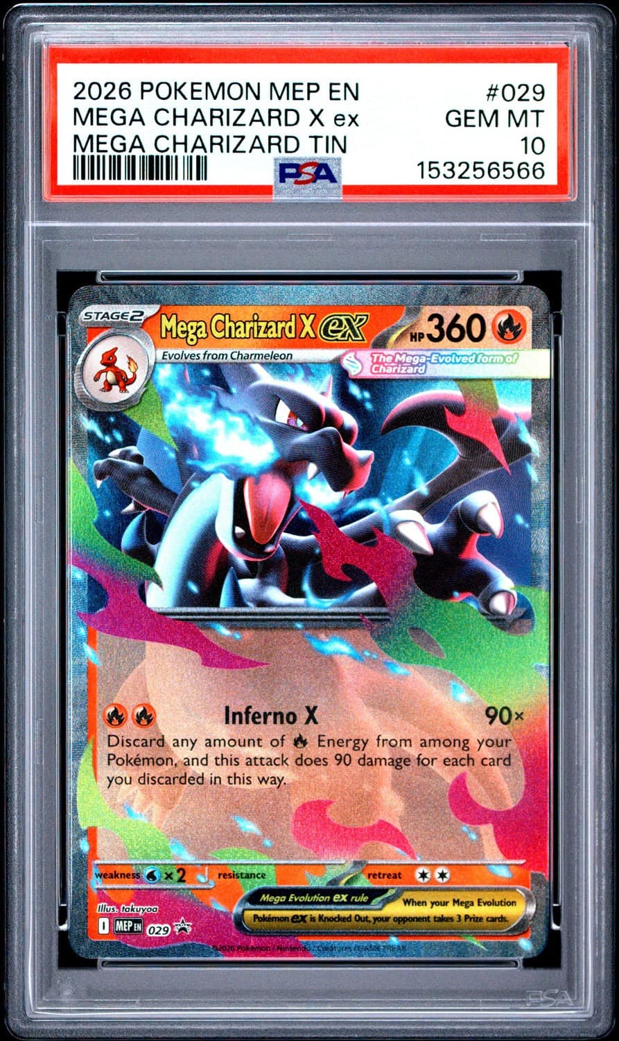 Mega Charizard X Ex