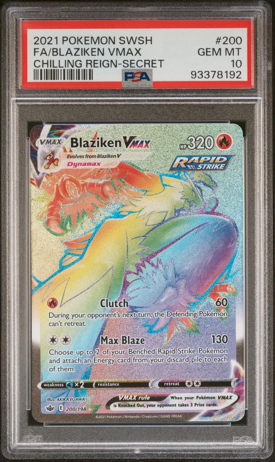 Blaziken Vmax