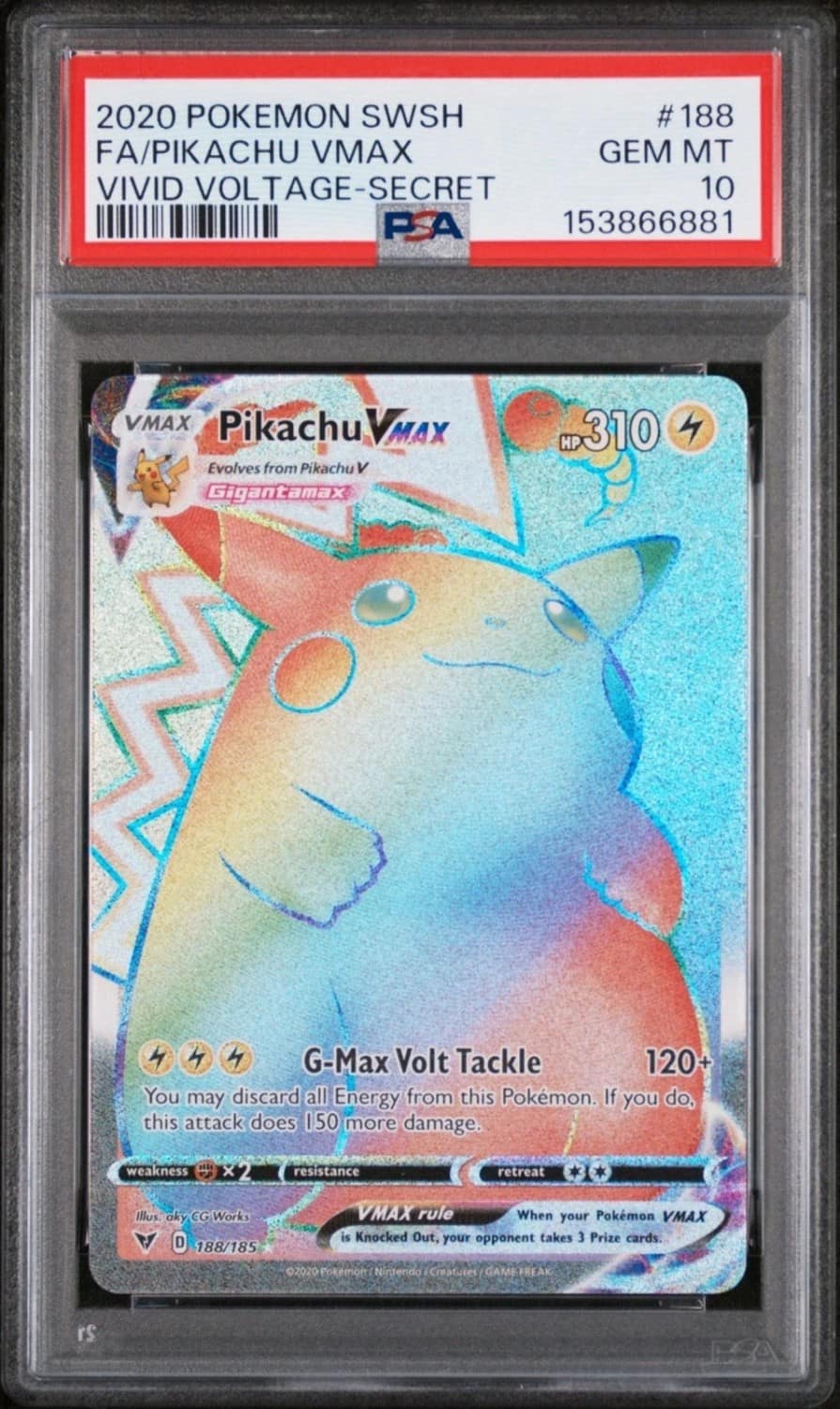 Pikachu Vmax