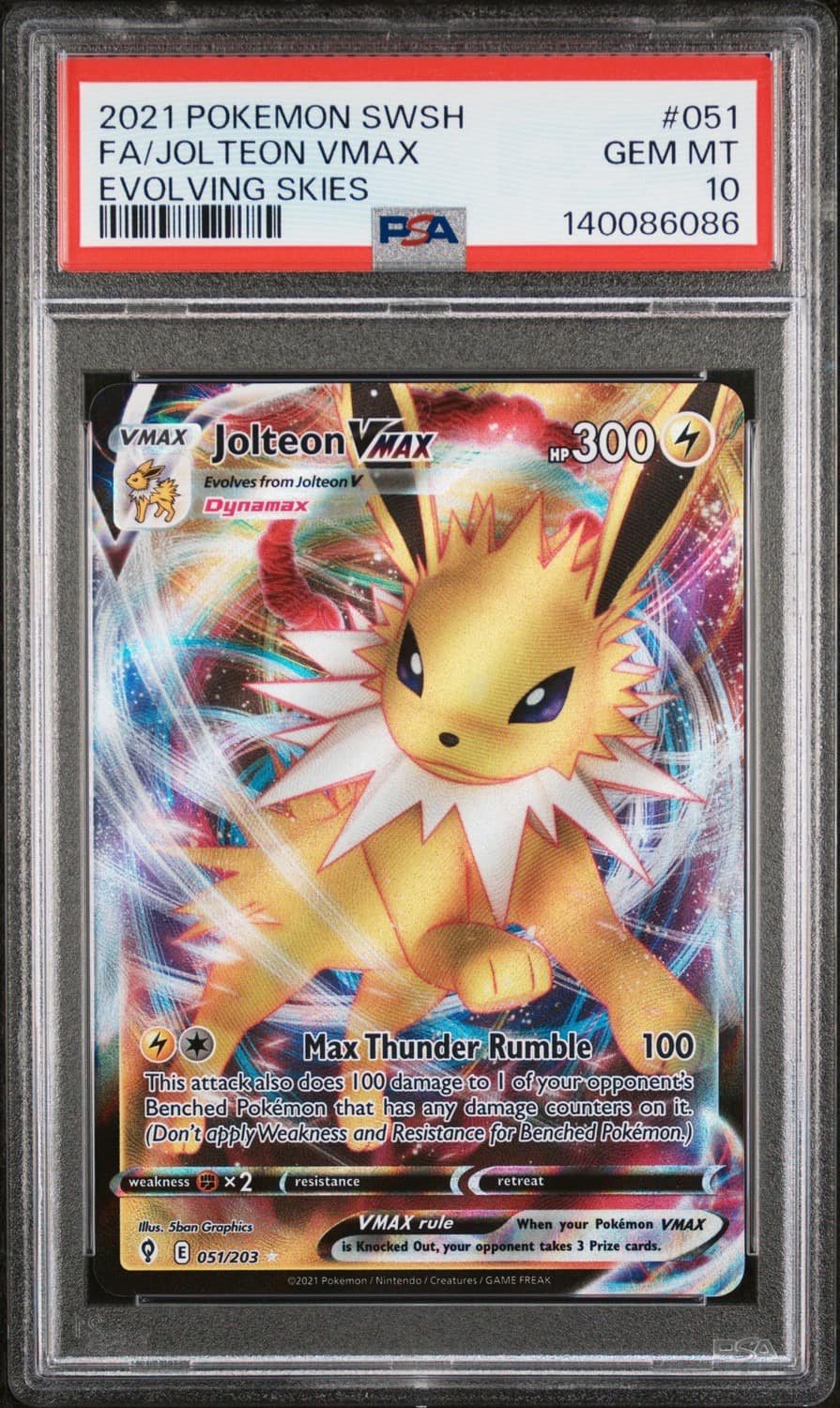 Jolteon Vmax