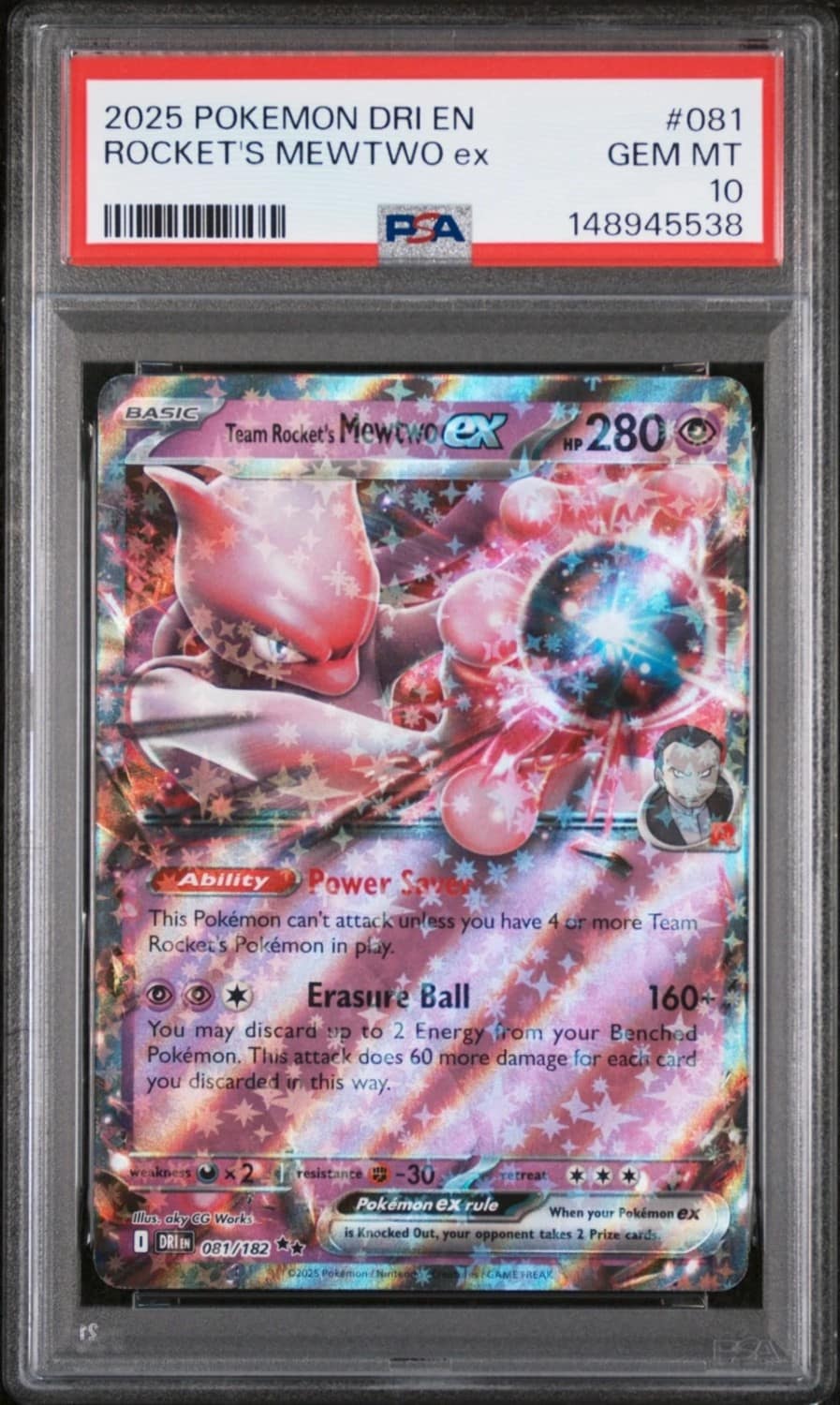 Rocket'S Mewtwo Ex