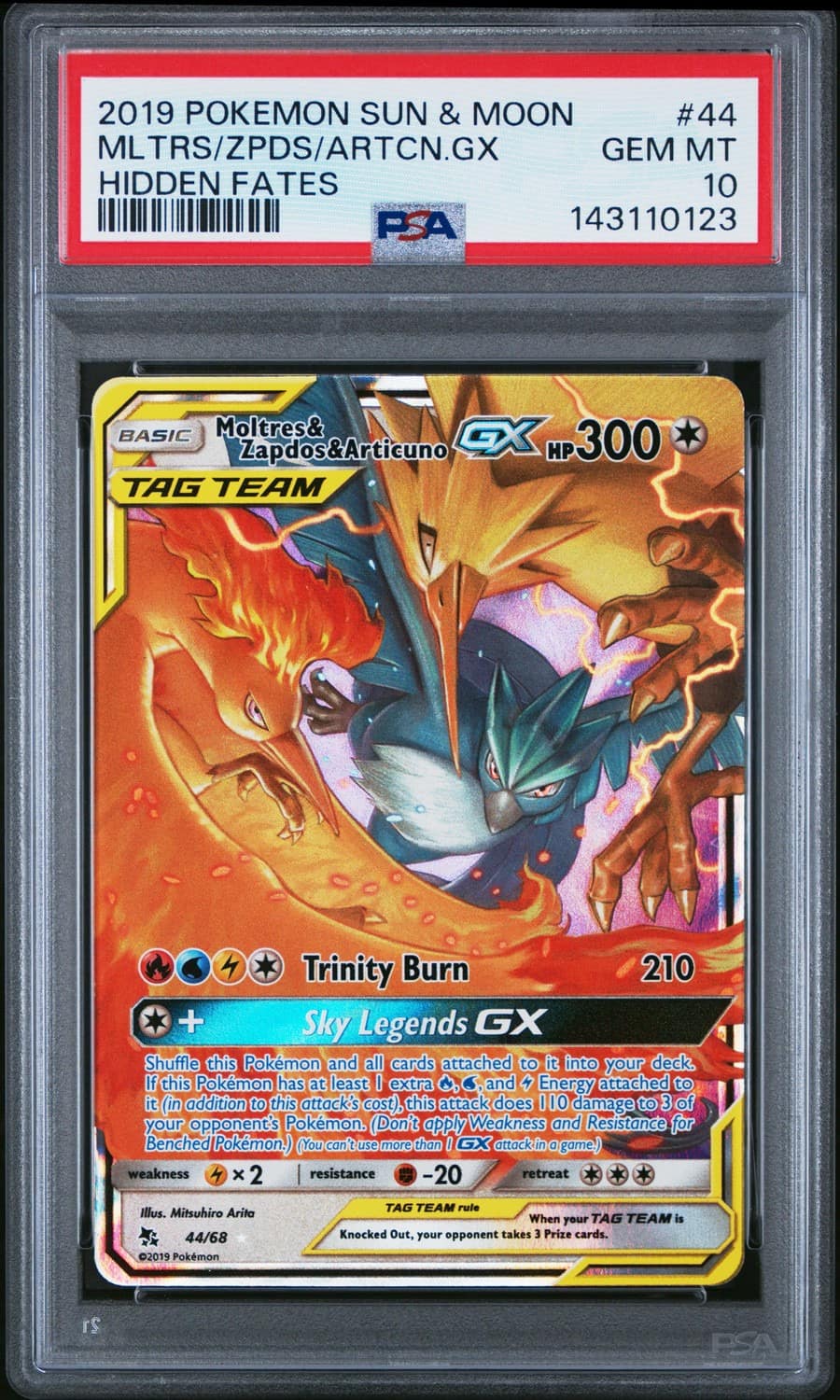 Moltres & Zapdos & Articuno Gx