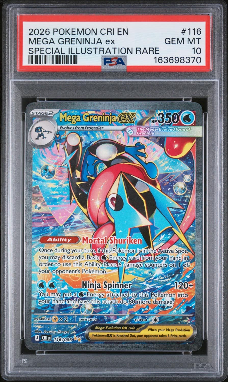 Mega Greninja Ex