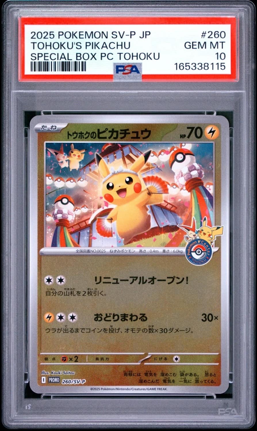 Tohoku'S Pikachu