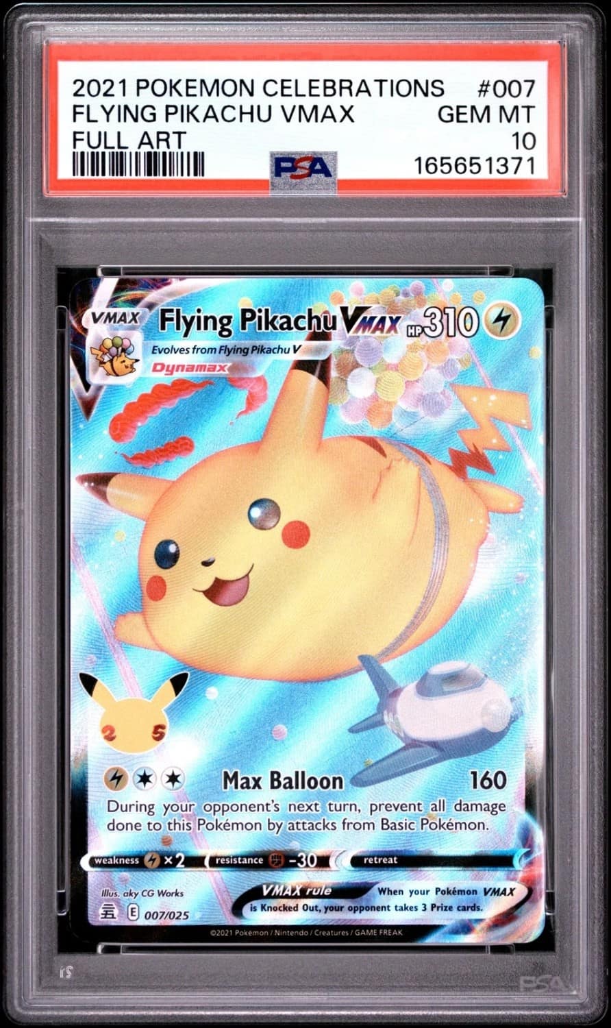 Flying Pikachu Vmax