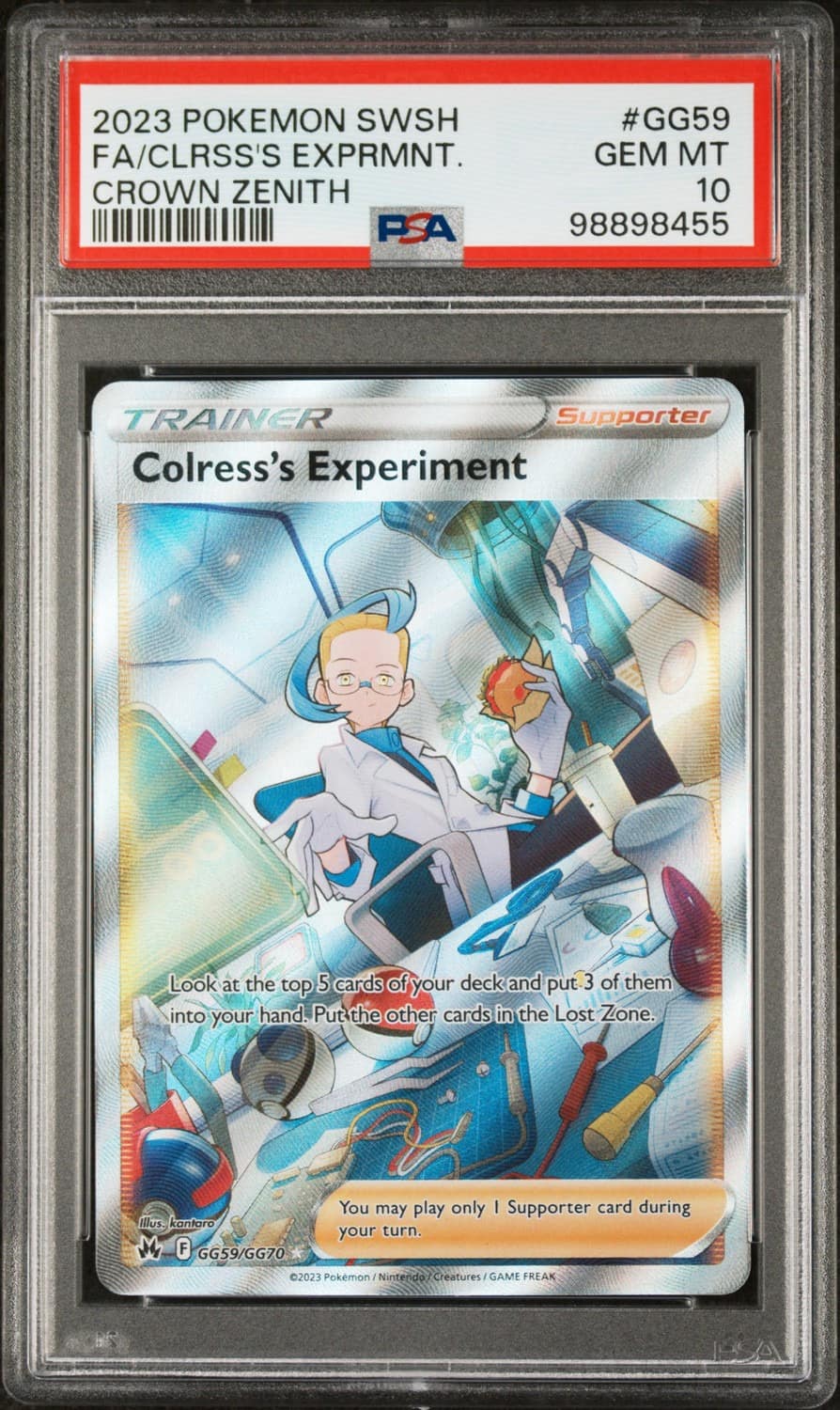 Colress'S Experiment