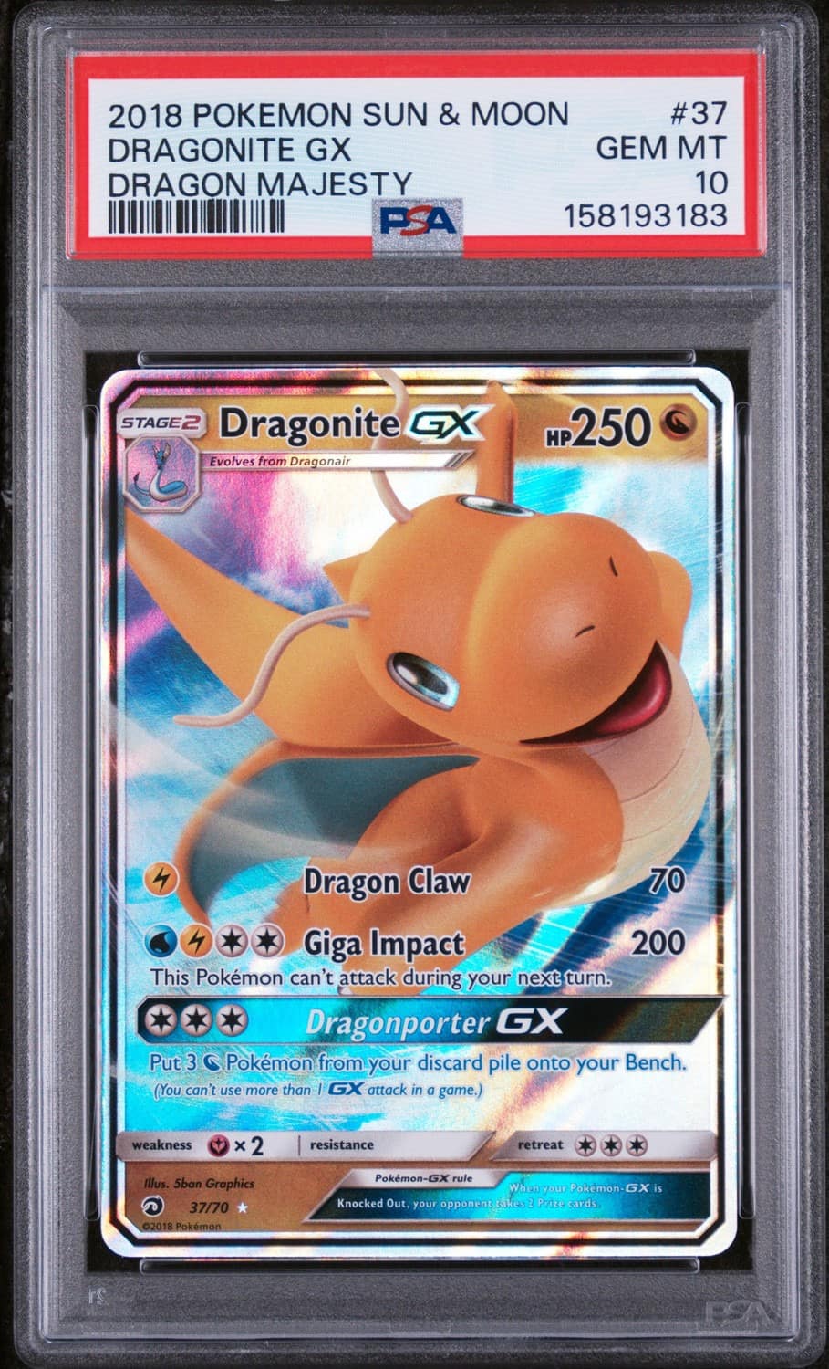 Dragonite Gx