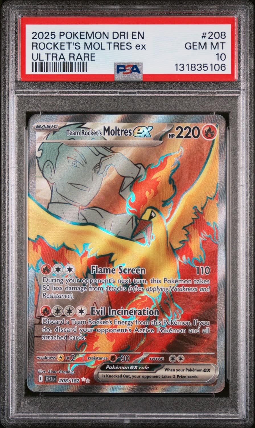 Rocket'S Moltres Ex
