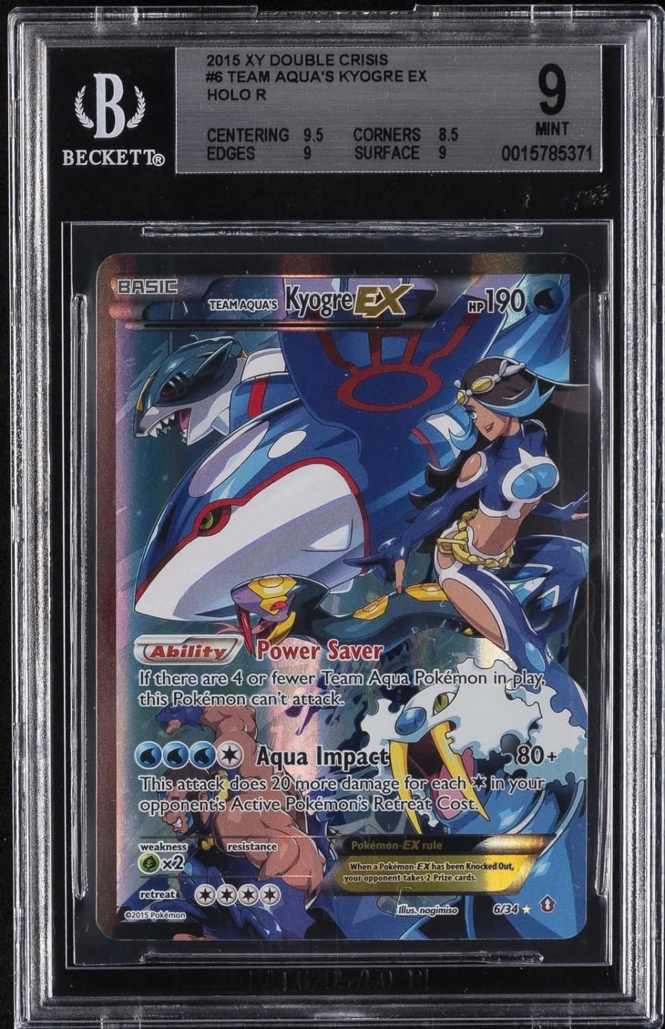 Team Aqua'S Kyogre Ex