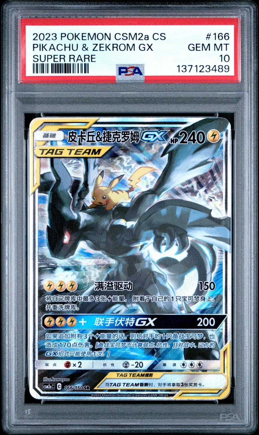 Pikachu & Zekrom Gx