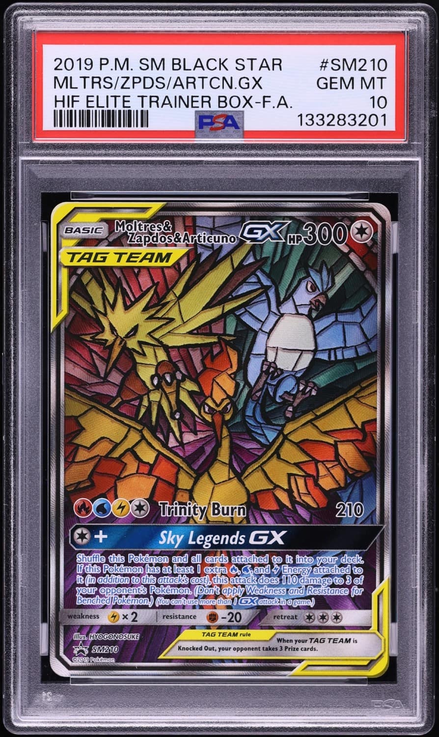 Moltres & Zapdos & Articuno Gx