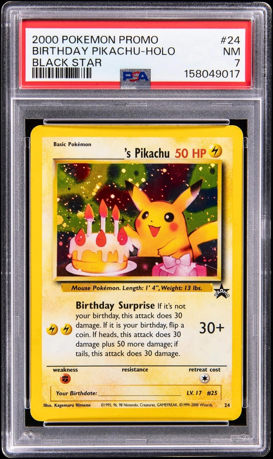Birthday Pikachu