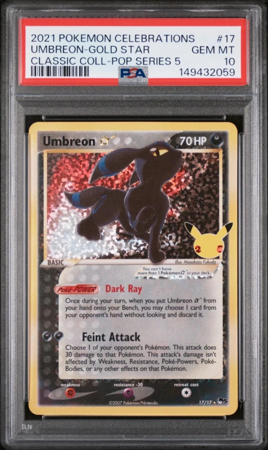Umbreon-Gold Star