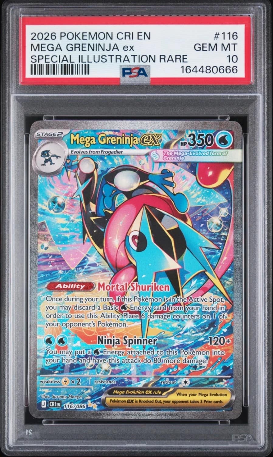 Mega Greninja Ex