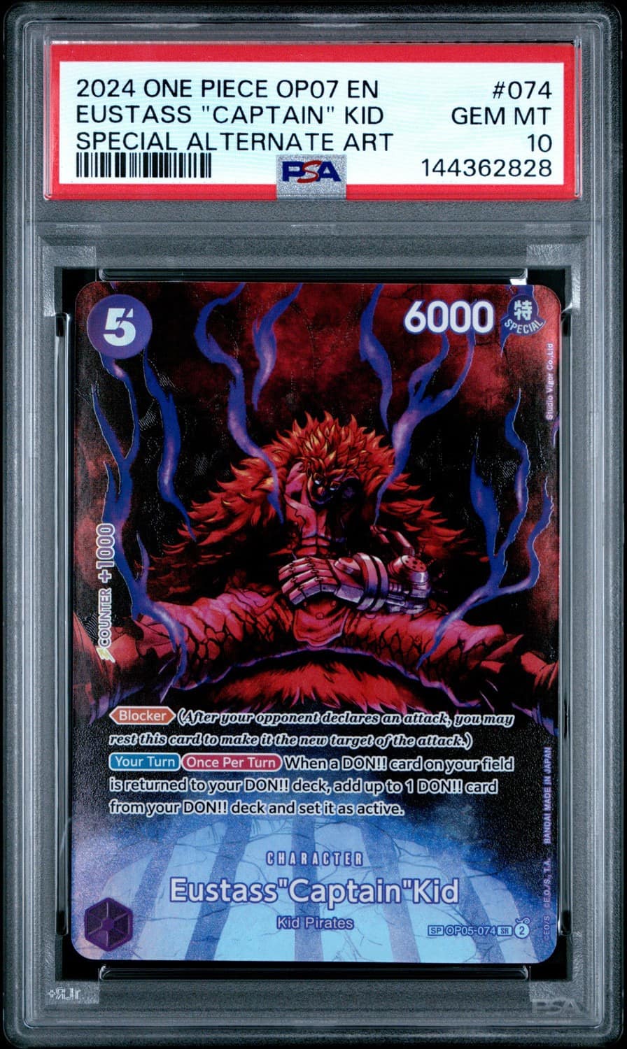 Eustass "captain" Kid
