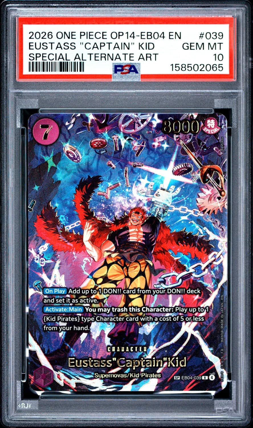 Eustass "captain" Kid