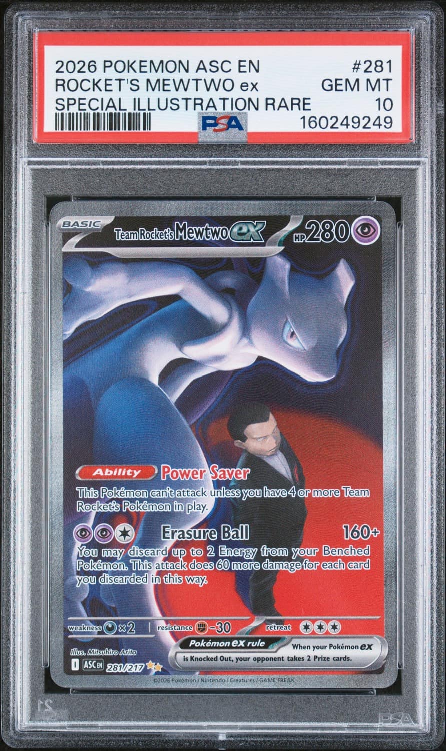 Rocket'S Mewtwo Ex