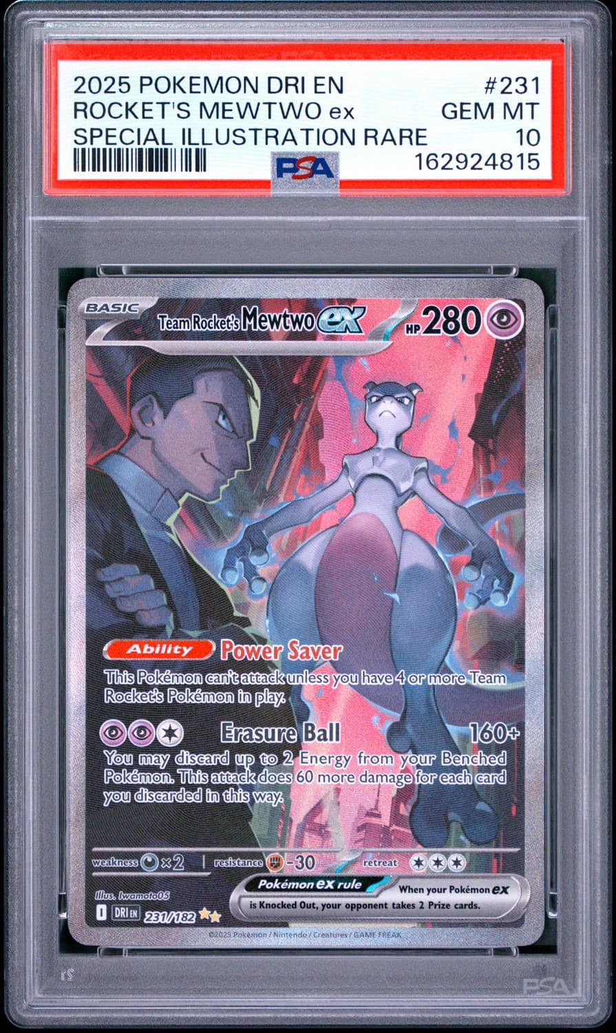 Rocket'S Mewtwo Ex
