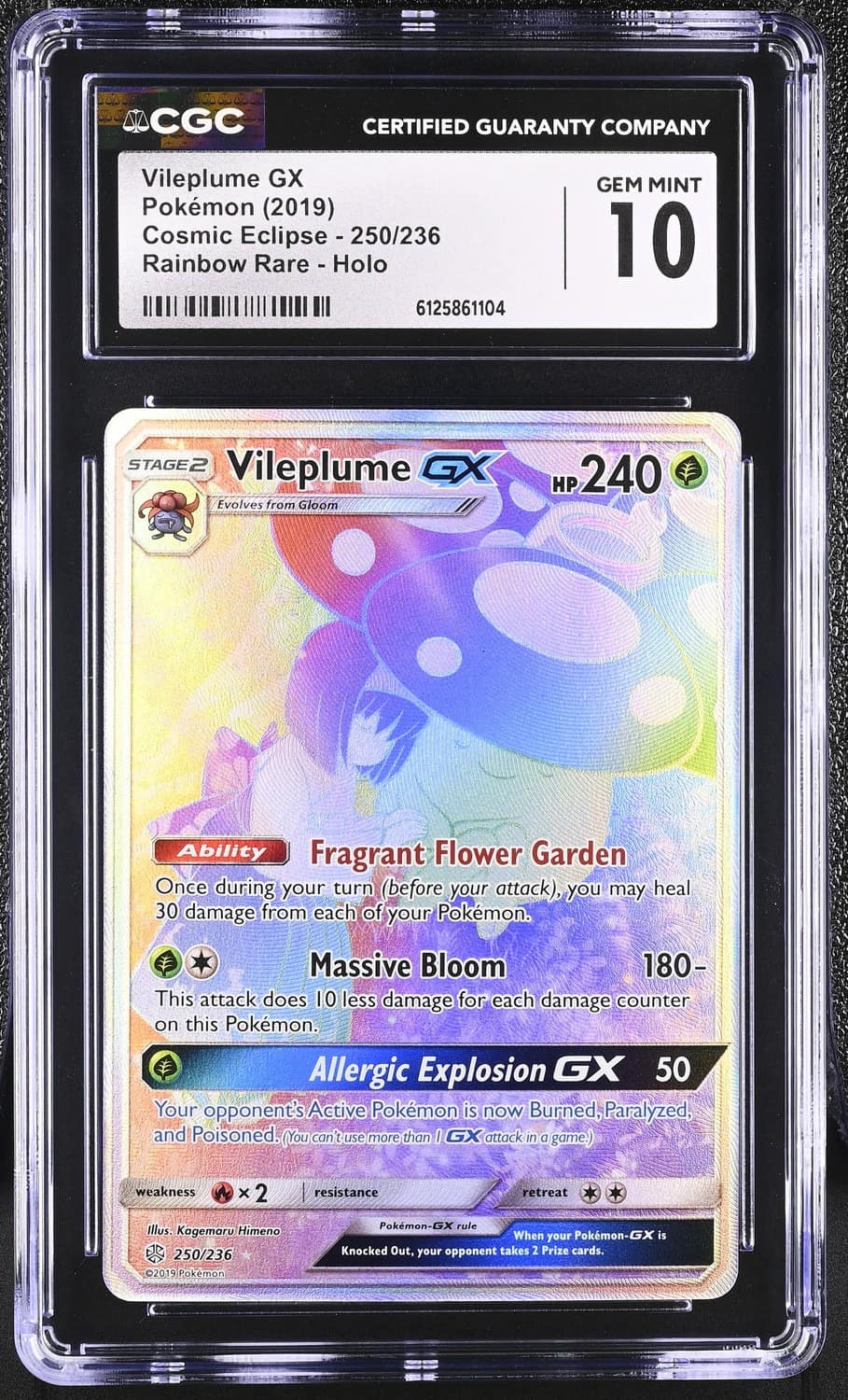 Vileplume Gx