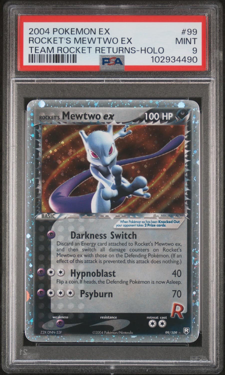 Rocket'S Mewtwo Ex