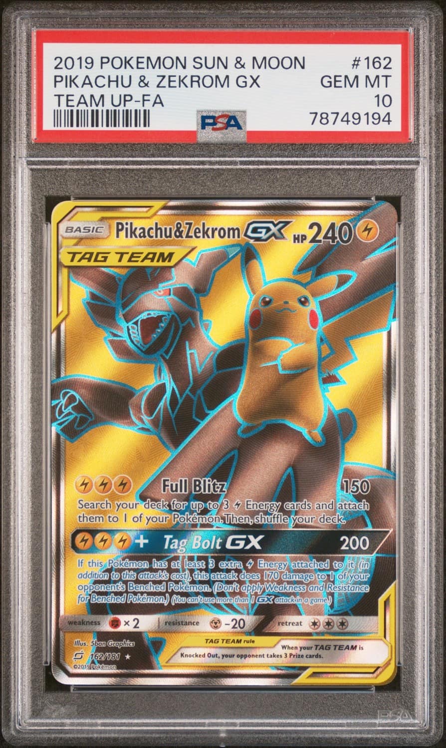 Pikachu & Zekrom Gx