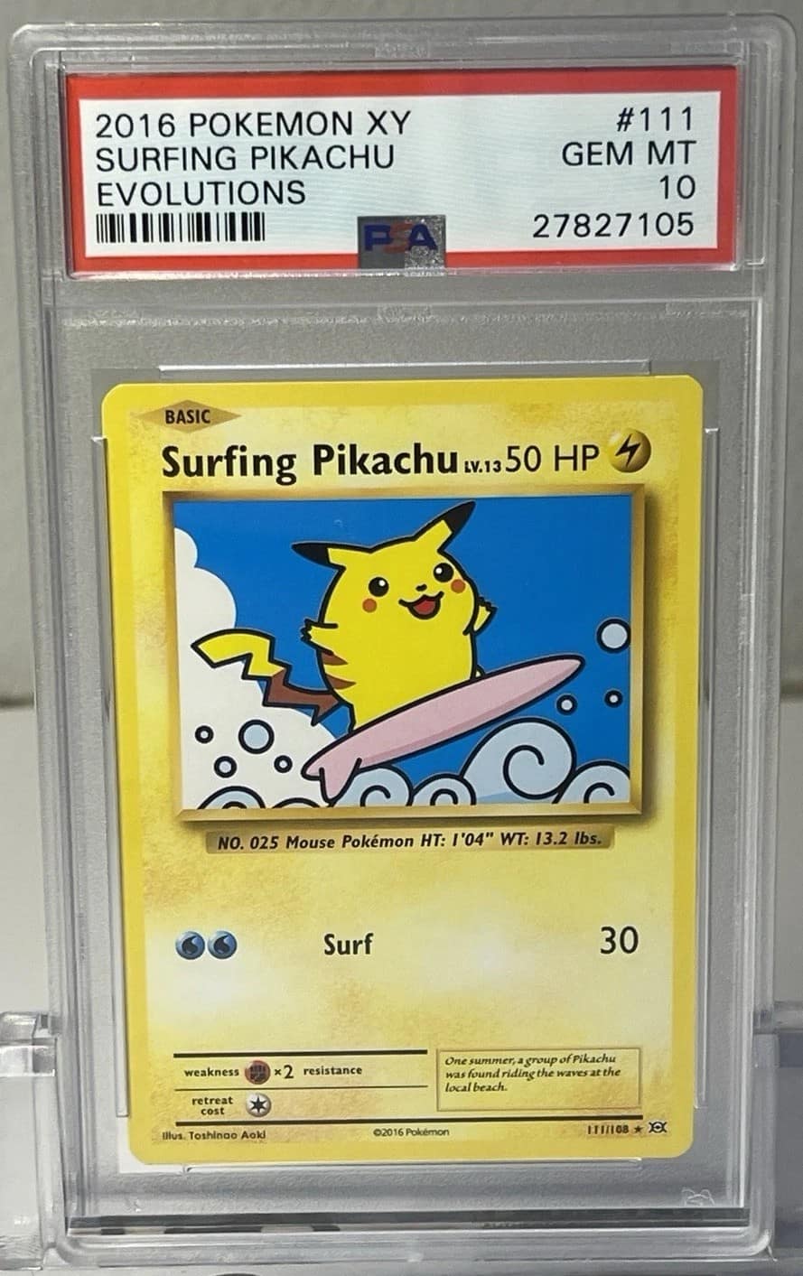 Surfing Pikachu