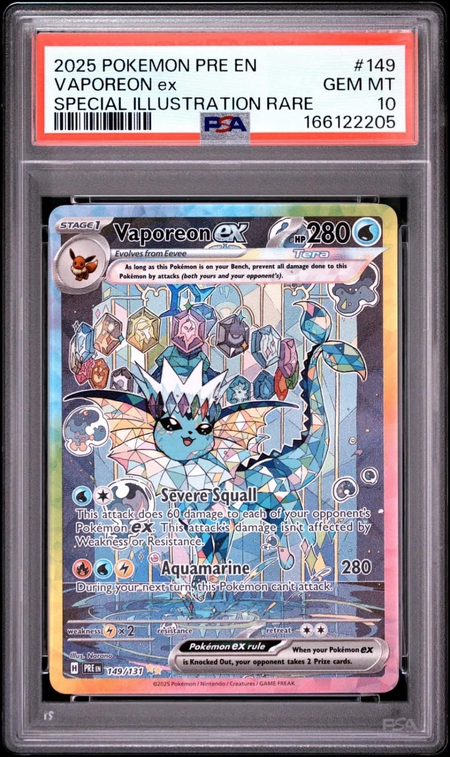 Vaporeon Ex