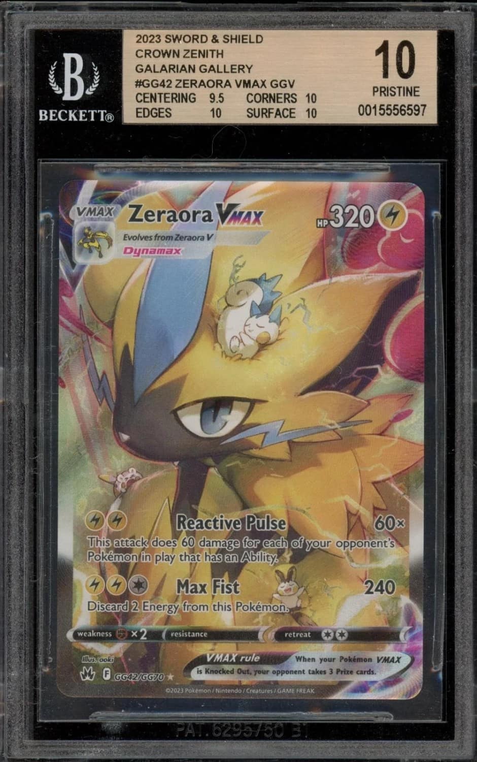 Zeraora Vmax