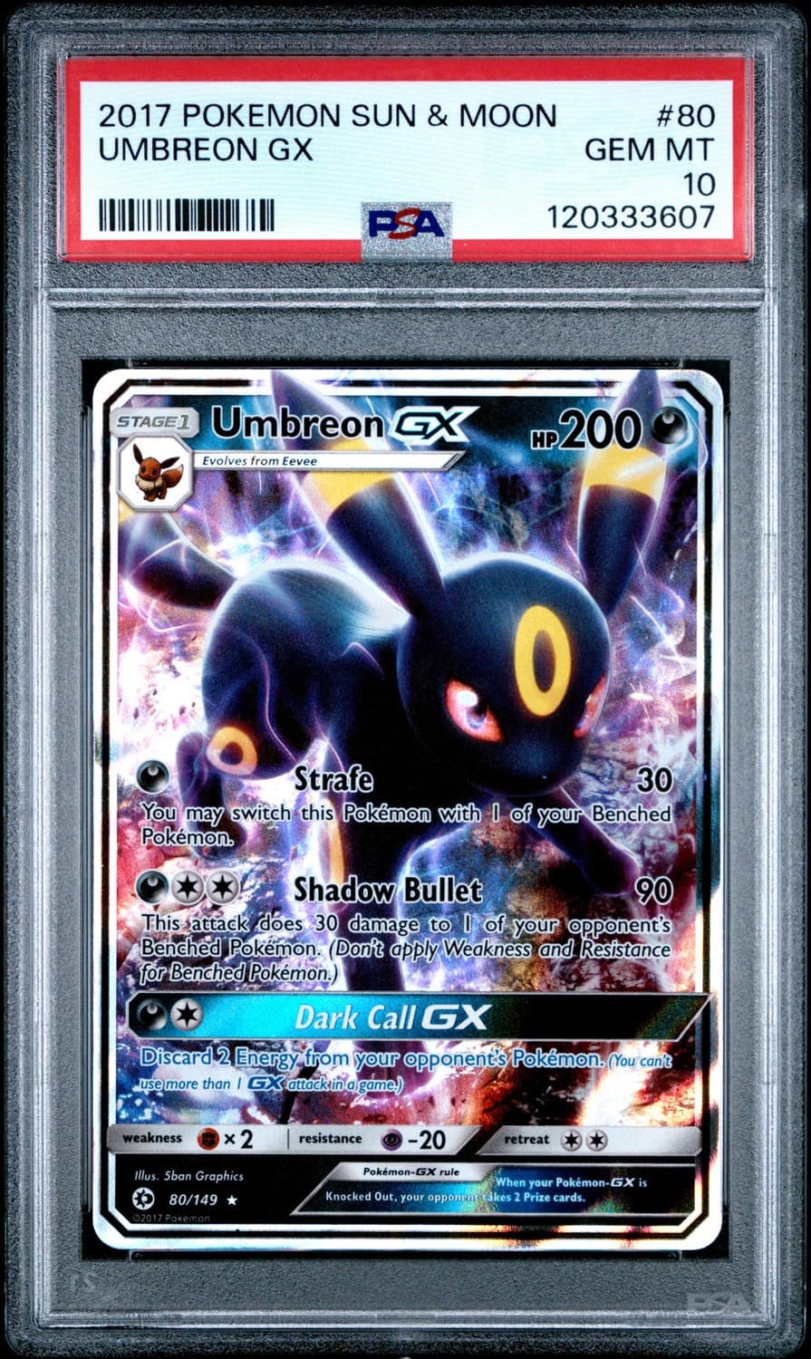 Umbreon Gx