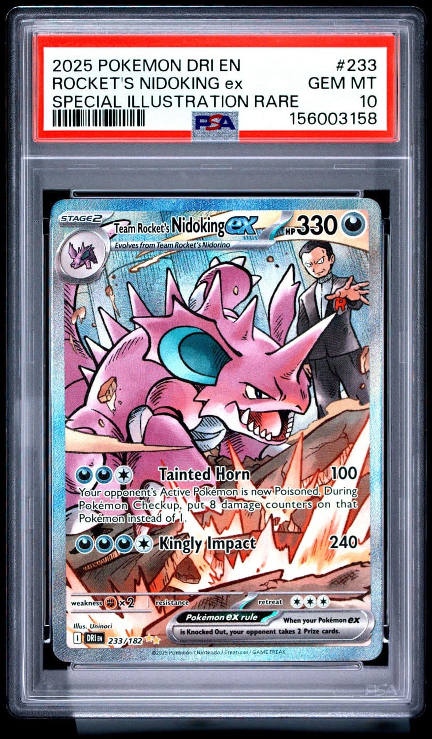 Rocket'S Nidoking Ex