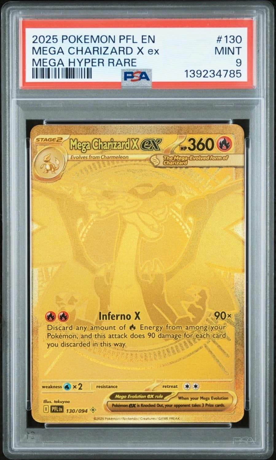 Mega Charizard X Ex