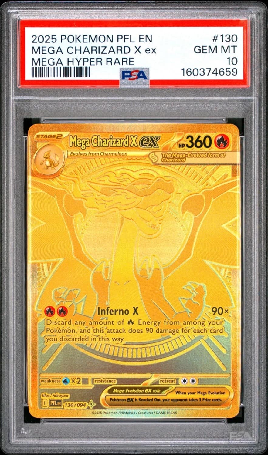 Mega Charizard X Ex