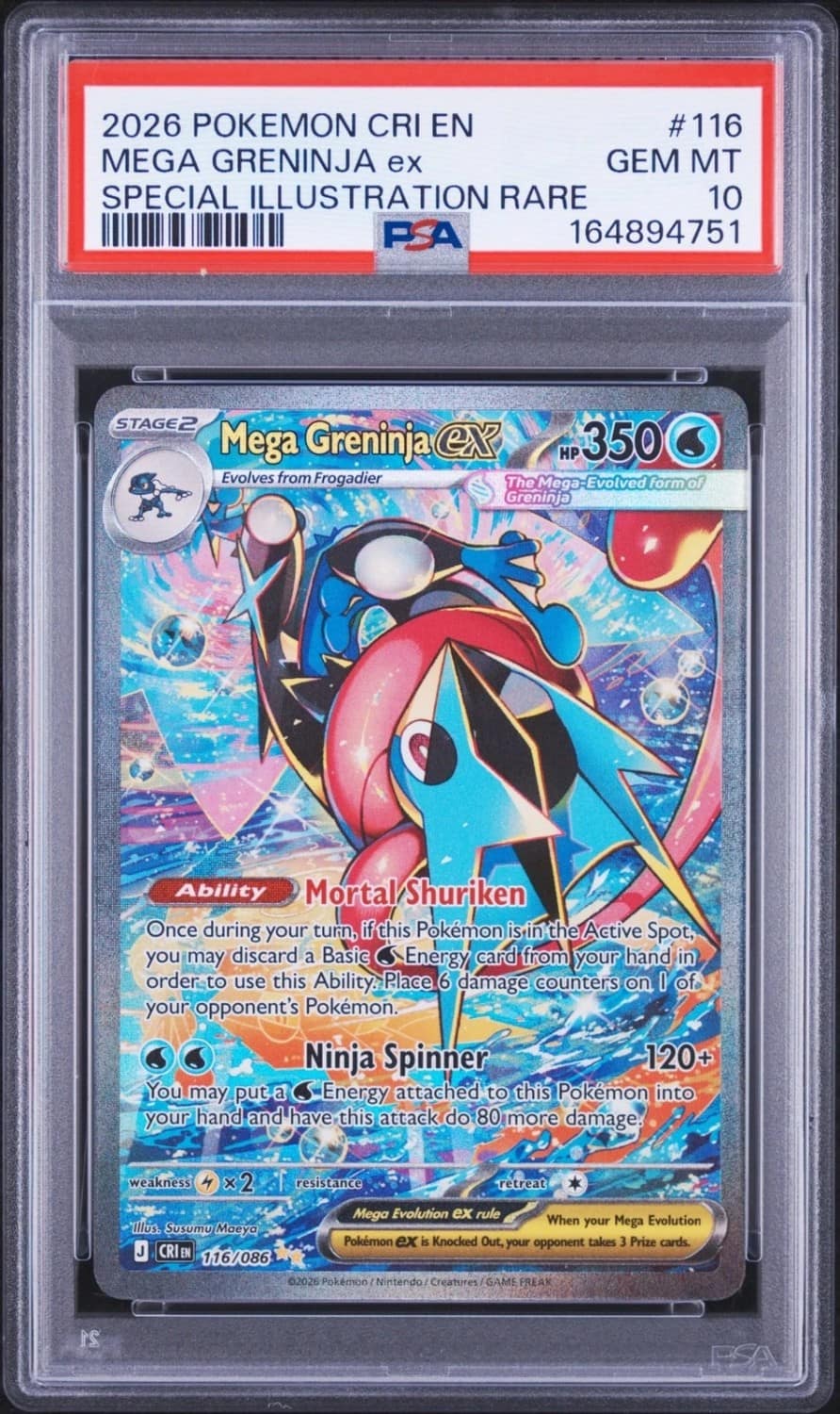 Mega Greninja Ex