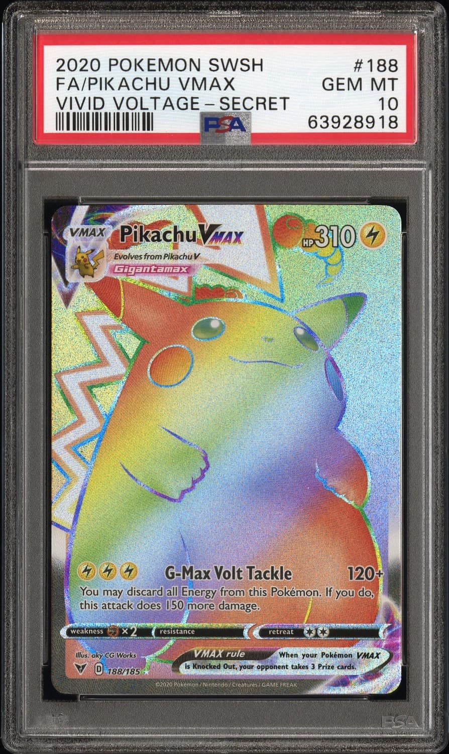 Pikachu Vmax