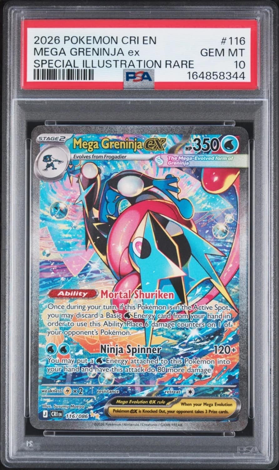 Mega Greninja Ex
