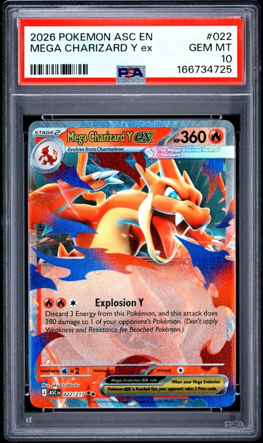Mega Charizard Y Ex