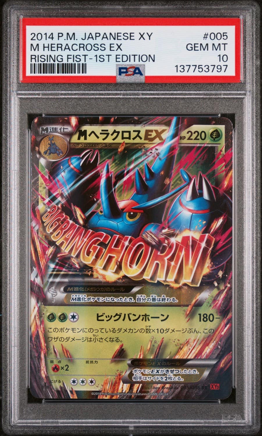 M Heracross Ex
