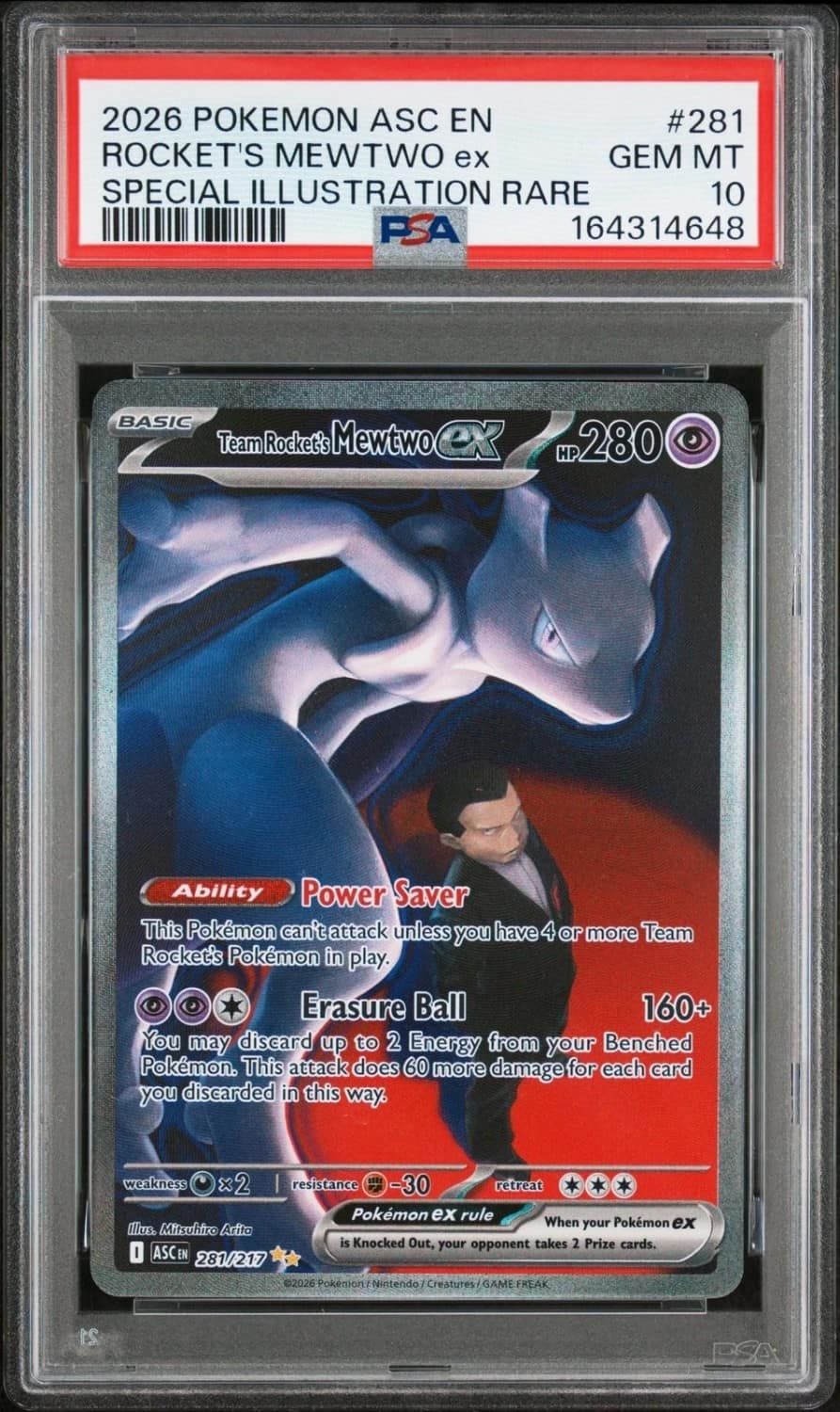Rocket'S Mewtwo Ex