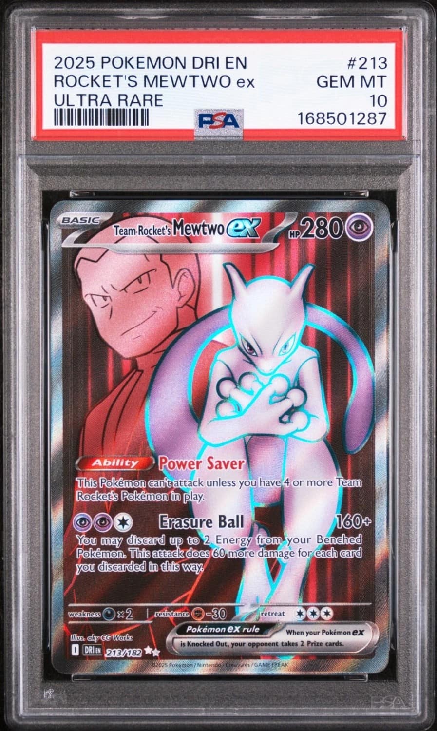 Rocket'S Mewtwo Ex