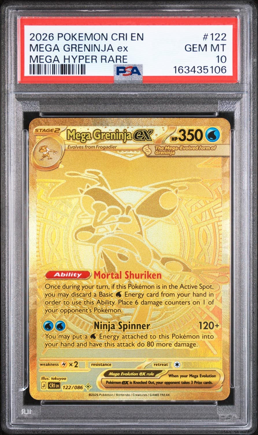 Mega Greninja Ex