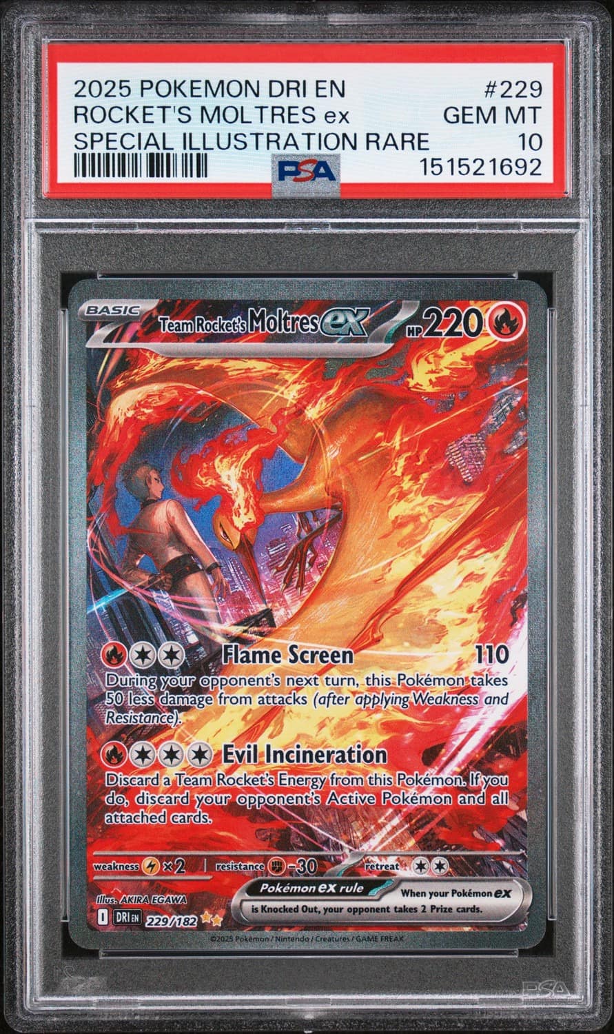 Rocket'S Moltres Ex