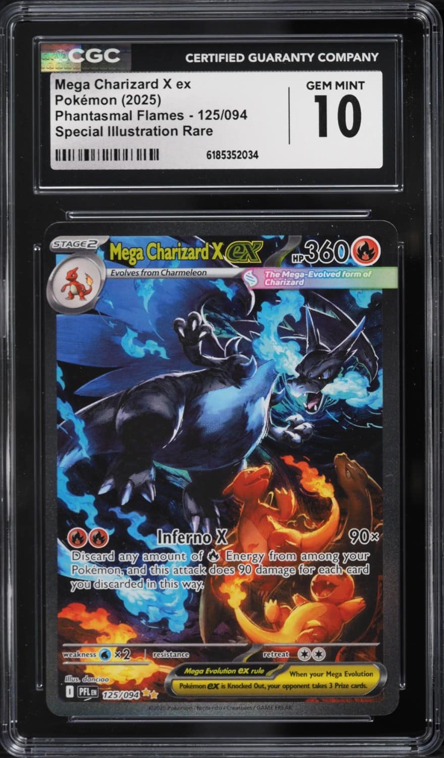 Mega Charizard X Ex